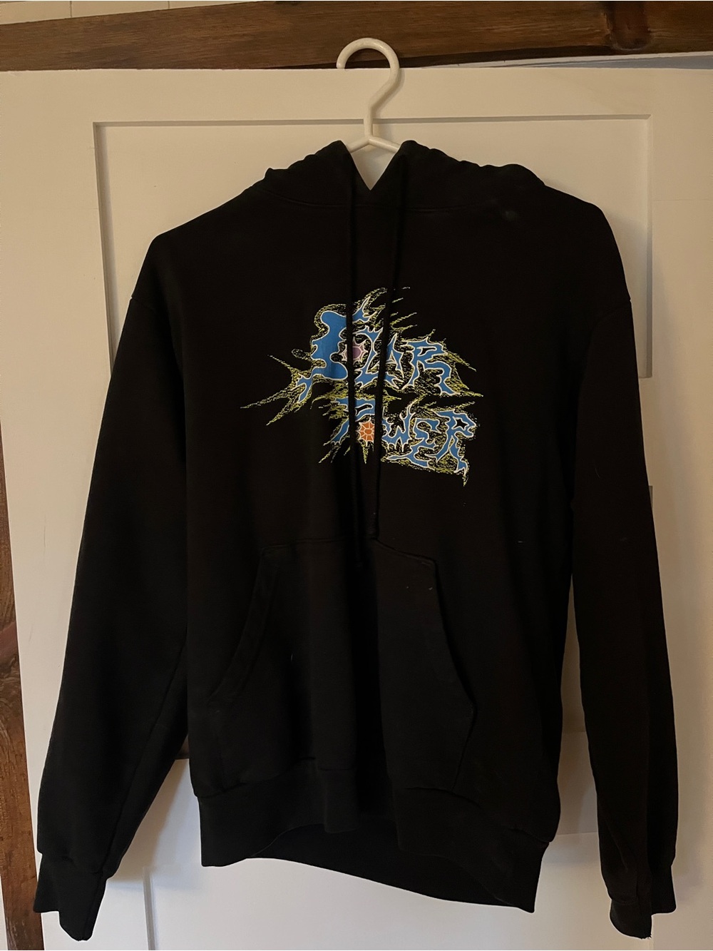 Lorde Graphic Pullover Hoodie in Black